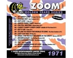 Zoom Karaoke Golden Years 1971 (CD+G)