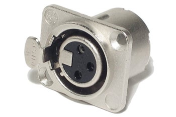 Neutrik XLR-runkoliitin, naaras